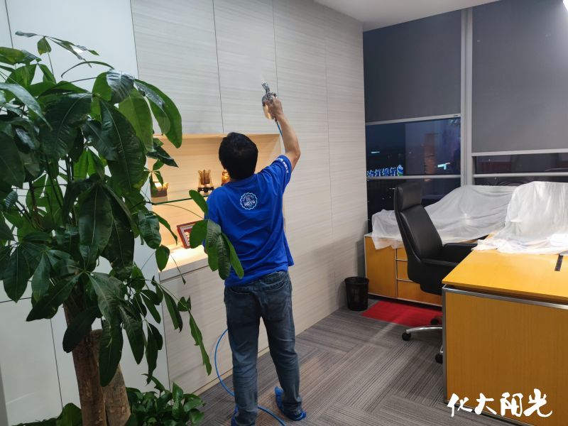 辦公室除甲醛現(xiàn)場(chǎng)