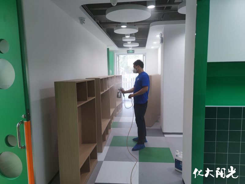 除甲醛施工現(xiàn)場(chǎng)