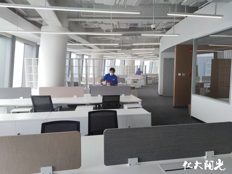 中國廣電除甲醛現(xiàn)場