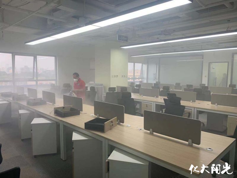 新裝修辦公室除甲醛