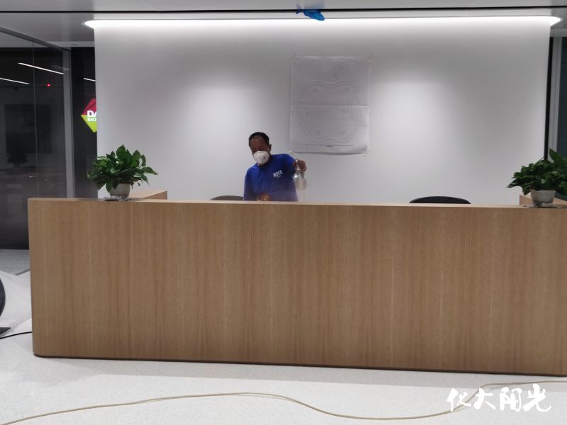 蘋(píng)果公司新裝修室內(nèi)甲醛治理