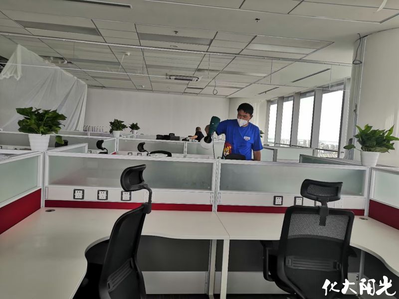 新辦公室裝修除甲醛