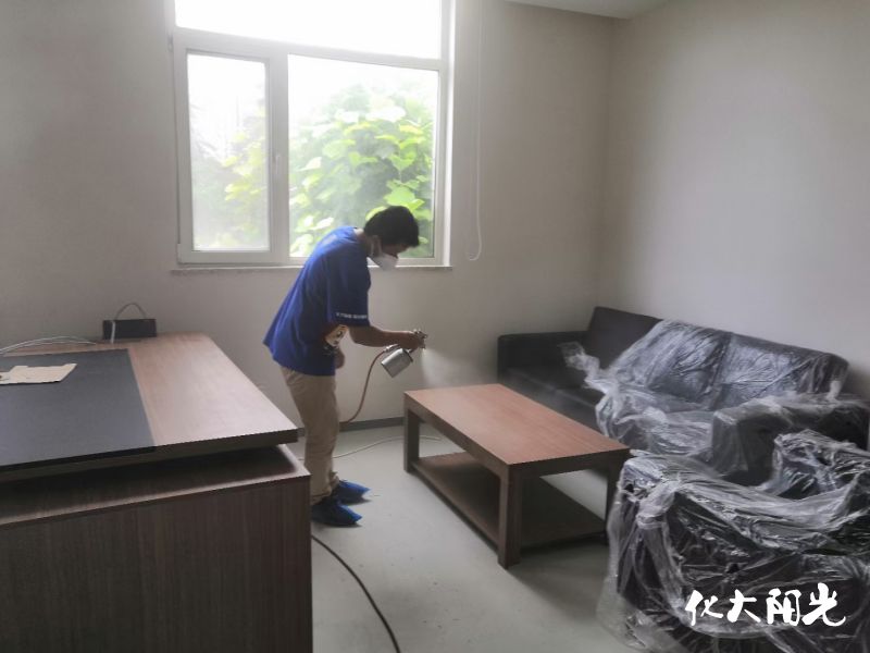 新裝修辦公室除甲醛