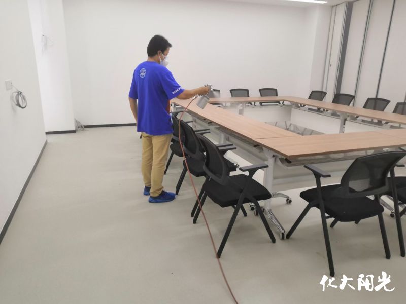新裝修辦公室除甲醛