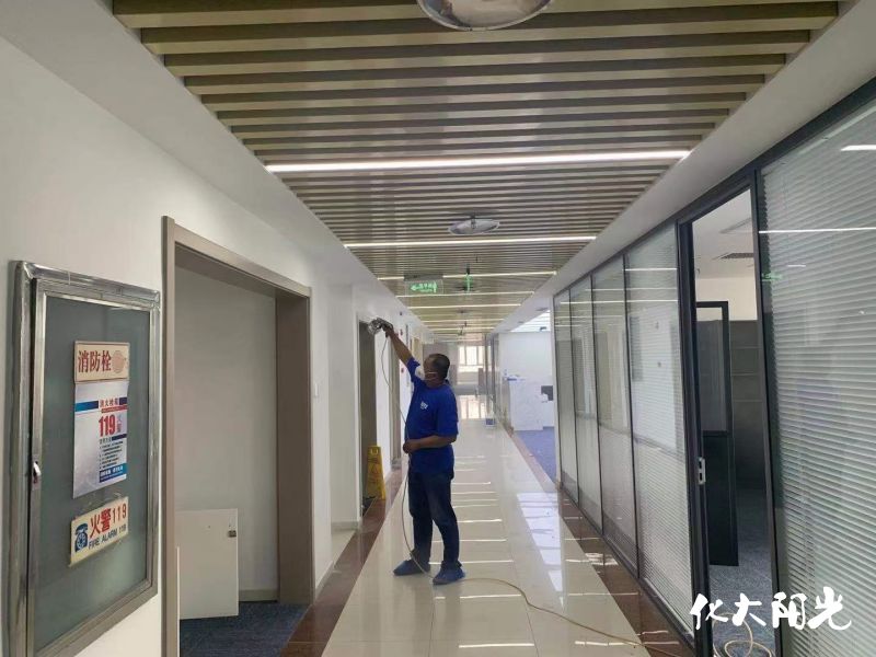 辦公室除甲醛現(xiàn)場