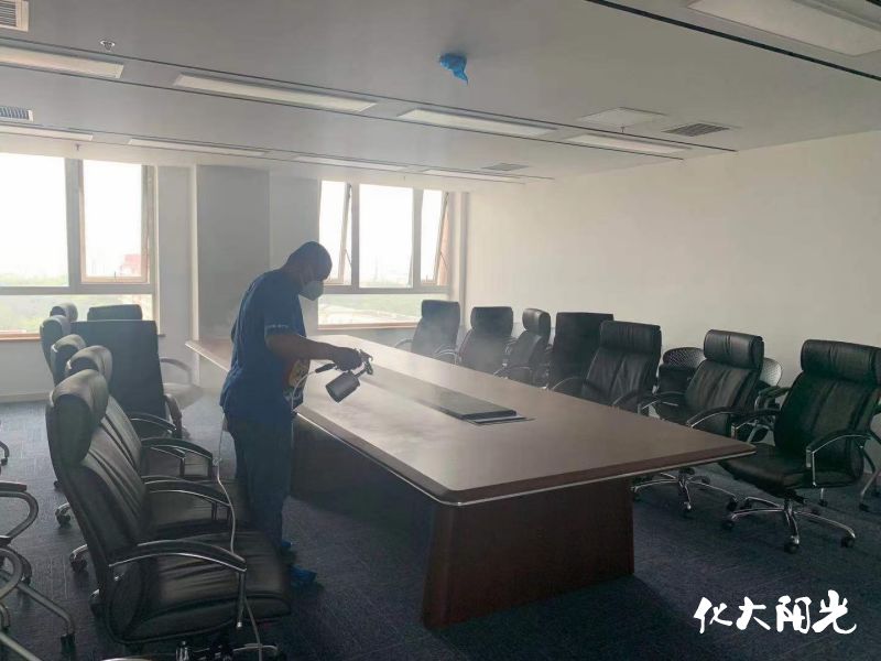 辦公室除甲醛現(xiàn)場