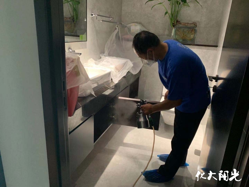 新房除甲醛現(xiàn)場