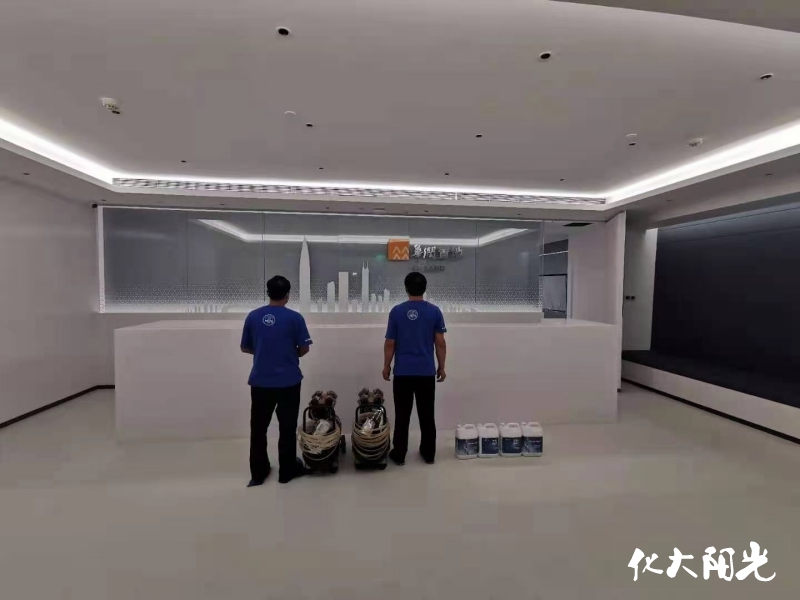 華潤置地新裝修辦公室除甲醛