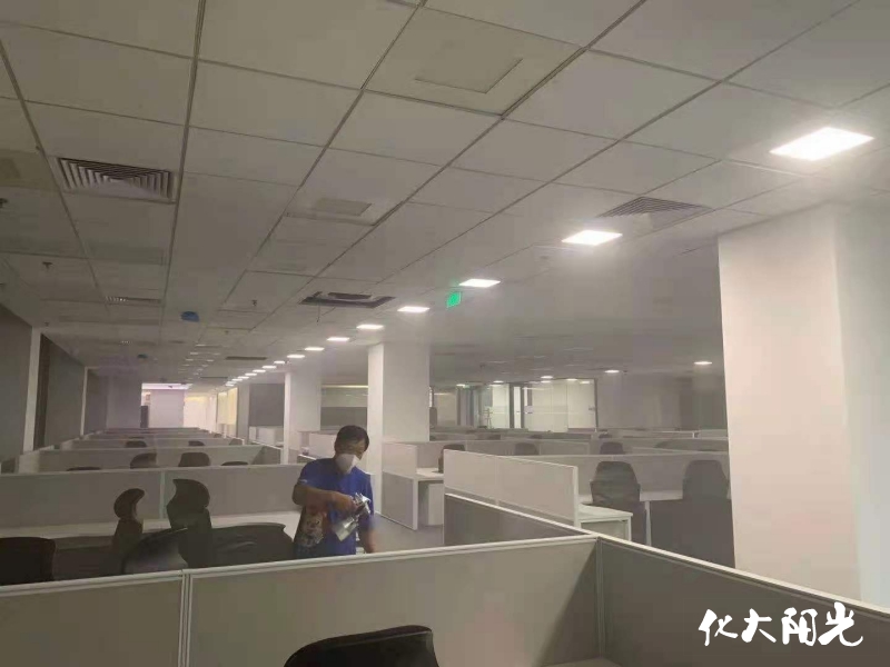 摩爾線程辦公室甲醛治理