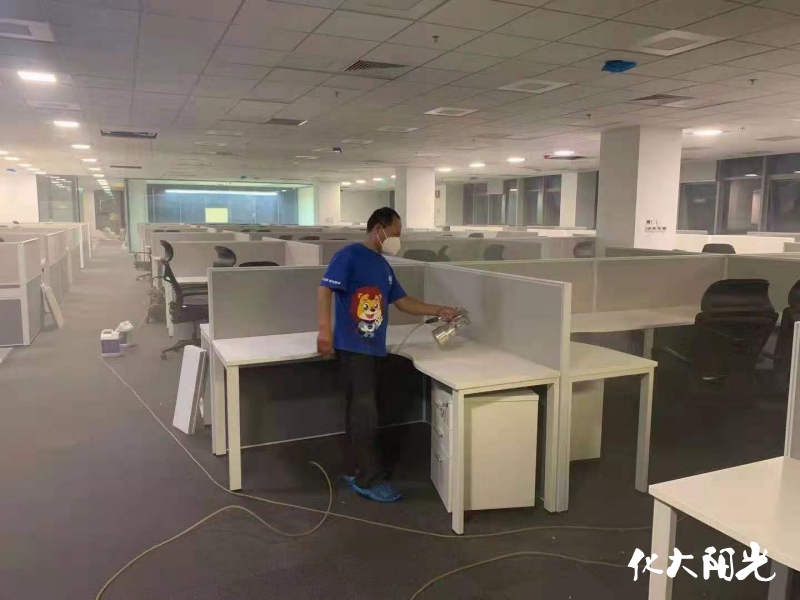 摩爾線程辦公室甲醛治理