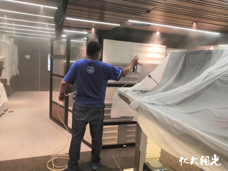 廣播電視總臺轉(zhuǎn)播車內(nèi)甲醛治理